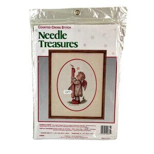 JCA Needle Treasures Counted Cross Stitch Kit MJ Hummel "Candlelight" NEW